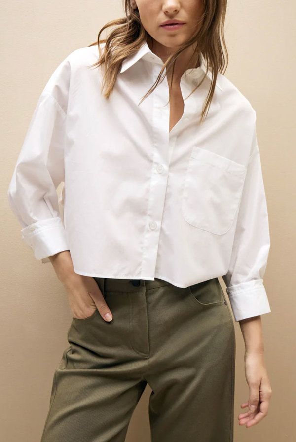 white button up shirt outfit ideas 0071