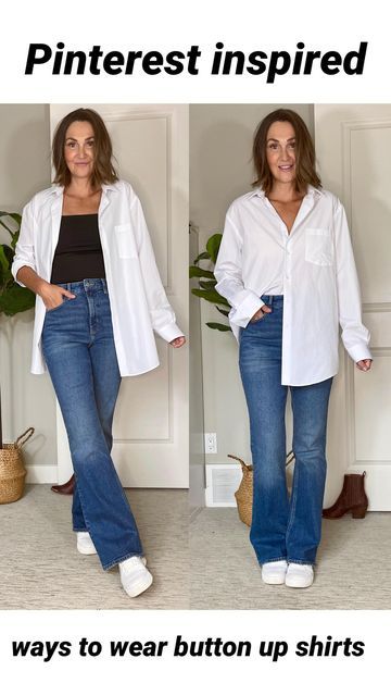 white button up shirt outfit ideas 0083