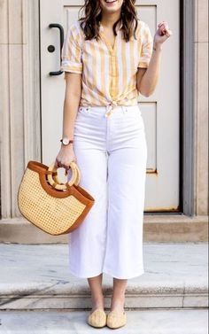 white capri outfit ideas 0048