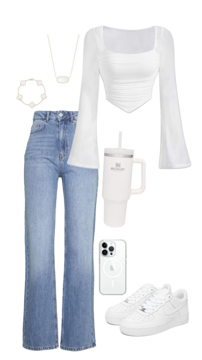 white jeans winter outfit ideas 0023