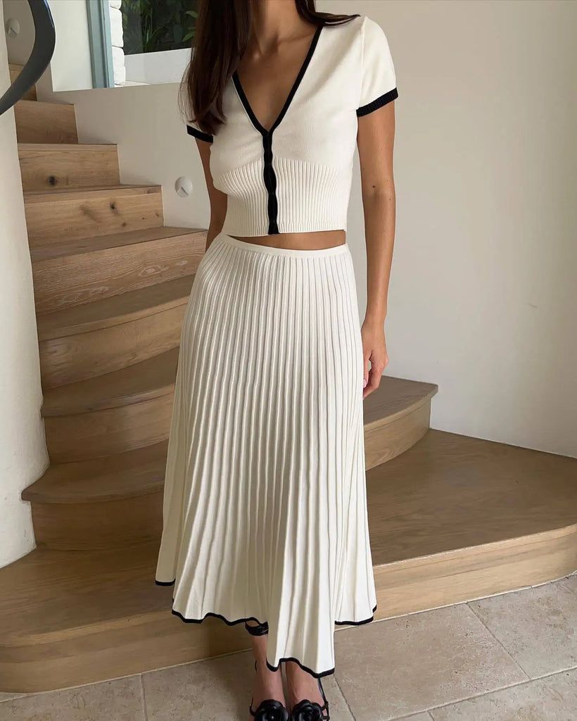 white midi skirt outfit ideas 0047