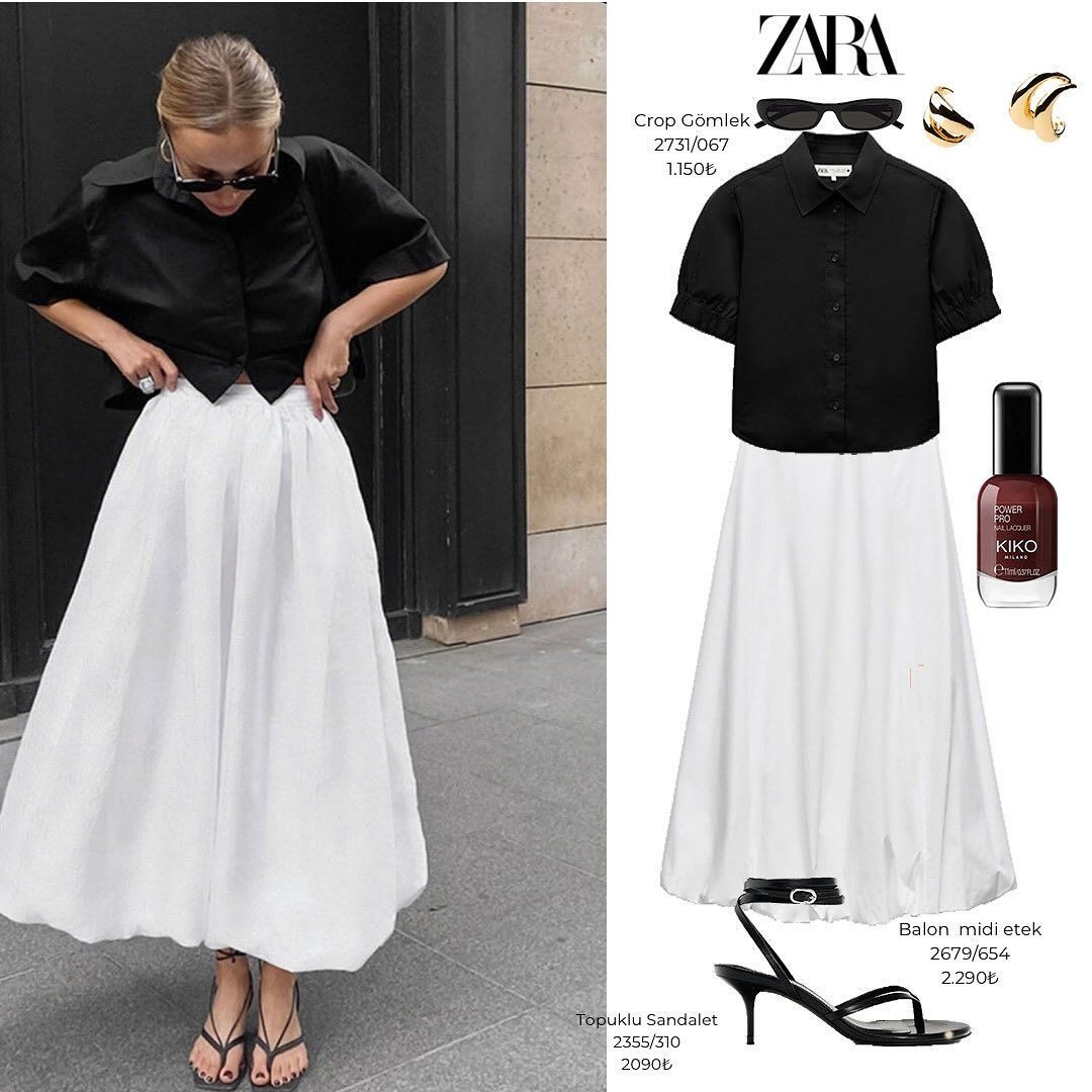 white midi skirt outfit ideas 0066