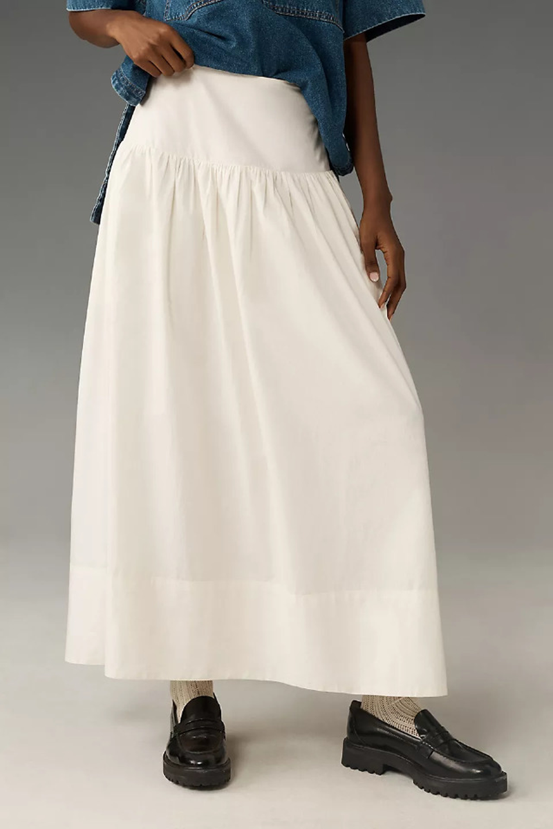 white midi skirt outfit ideas 0073