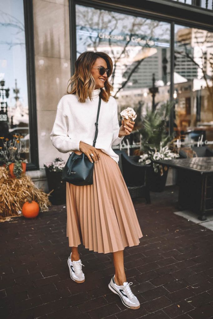 white midi skirt outfit ideas 0076