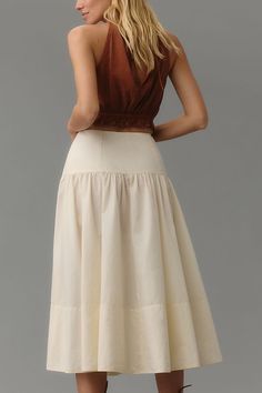 white midi skirt outfit ideas 0089