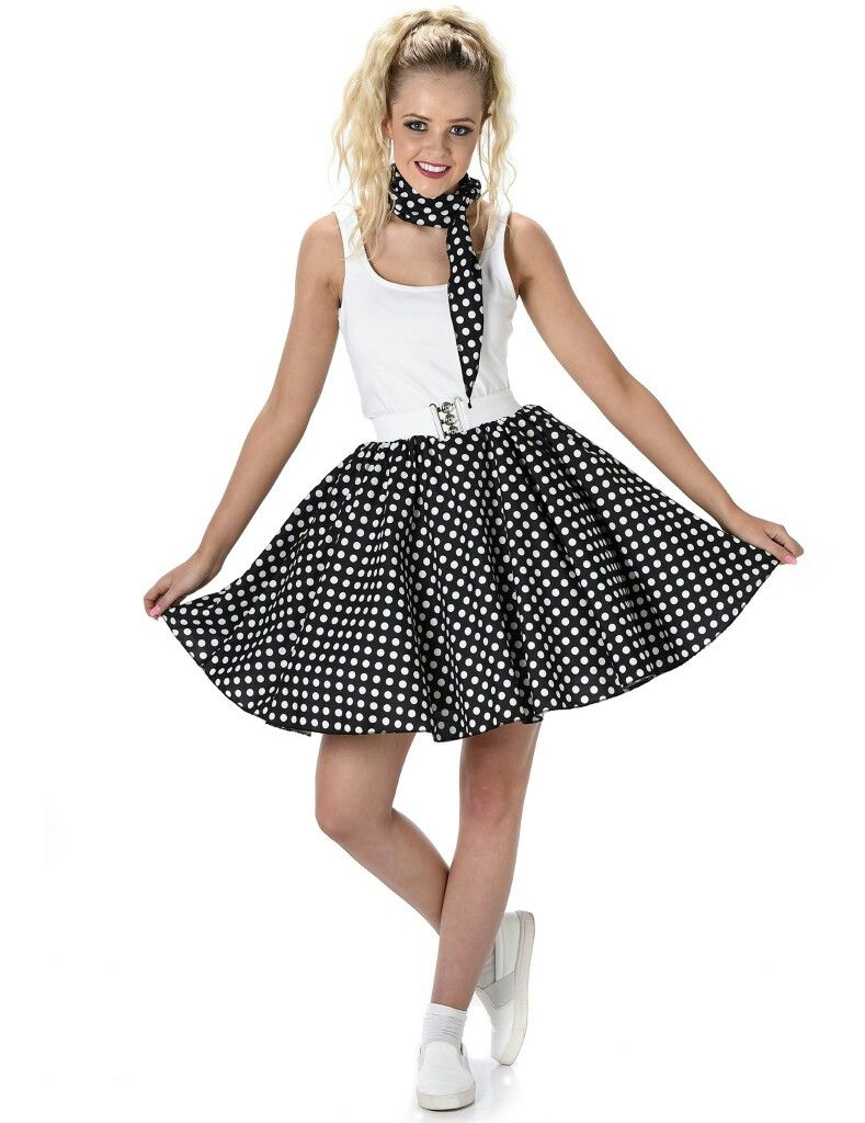 white polka dot dress outfit ideas 0015