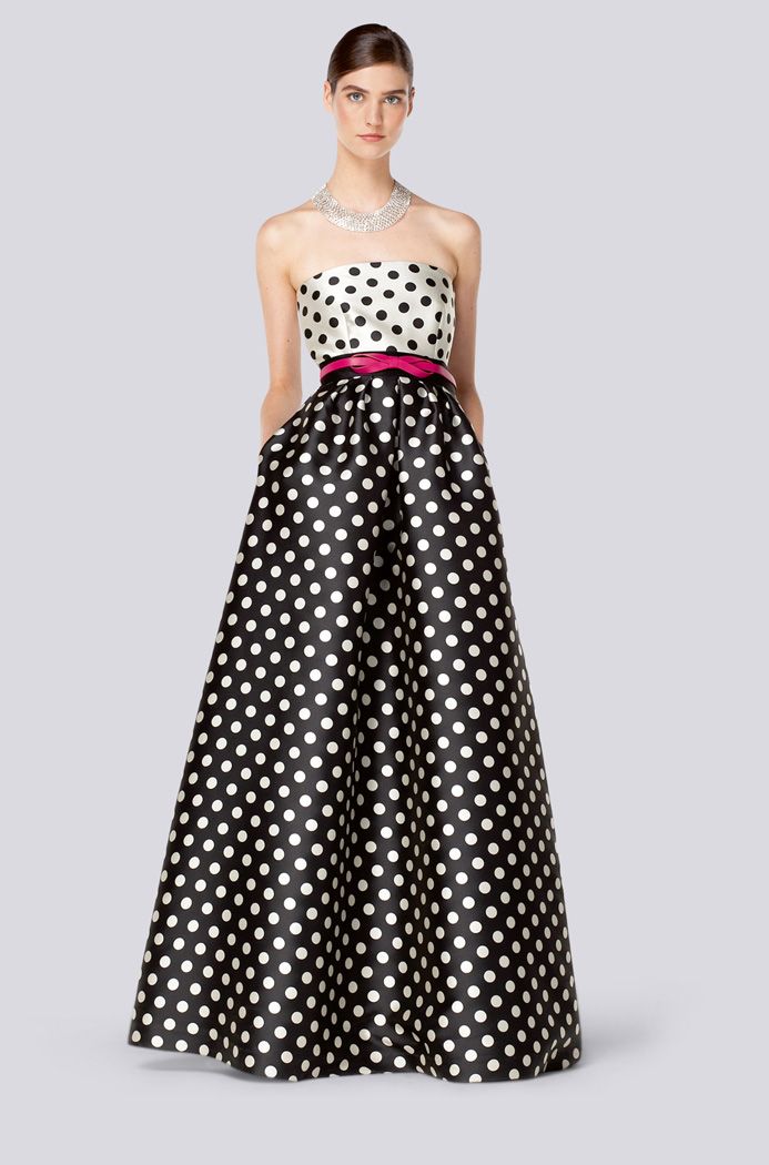 white polka dot dress outfit ideas 0032