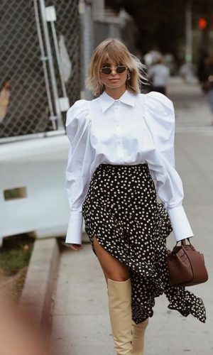 white polka dot dress outfit ideas 0090