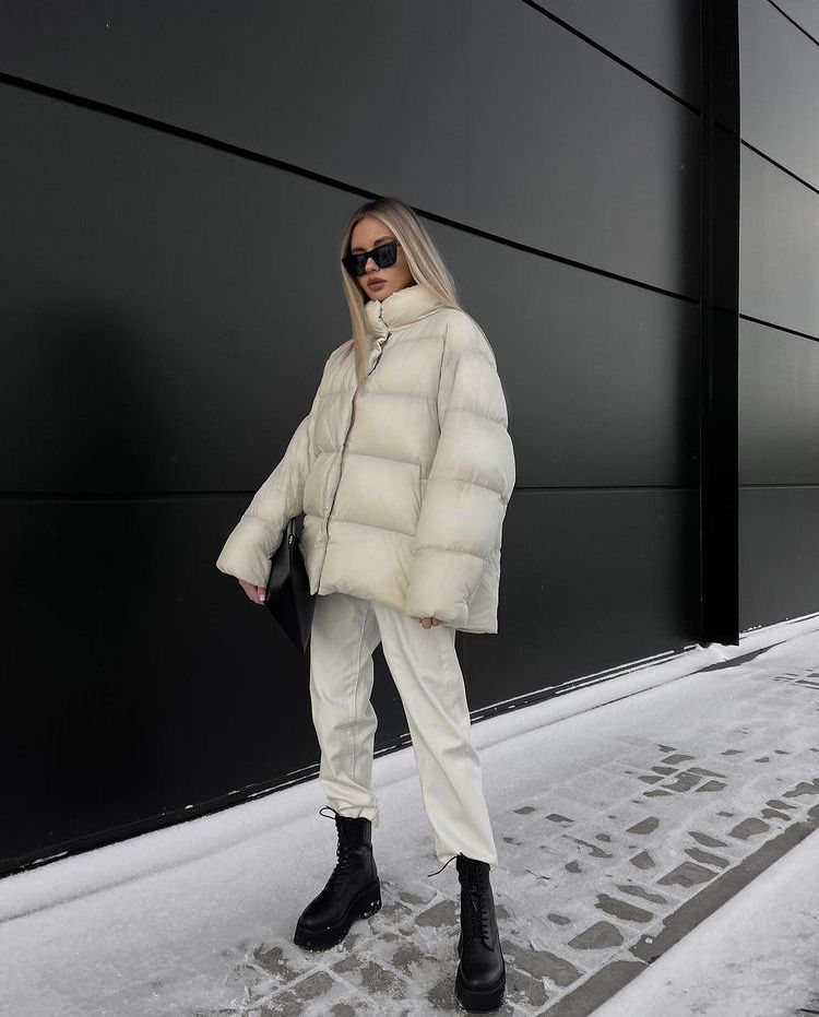 white puffer jacket outfit ideas 0066