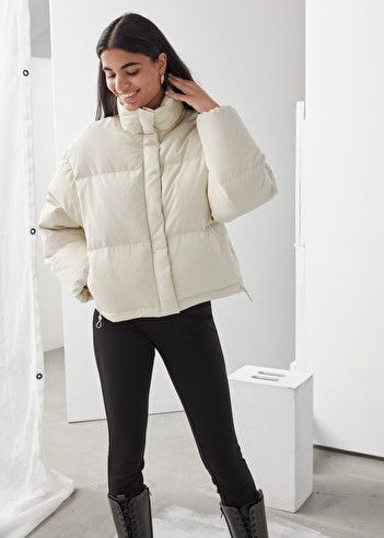 white puffer jacket outfit ideas 0078