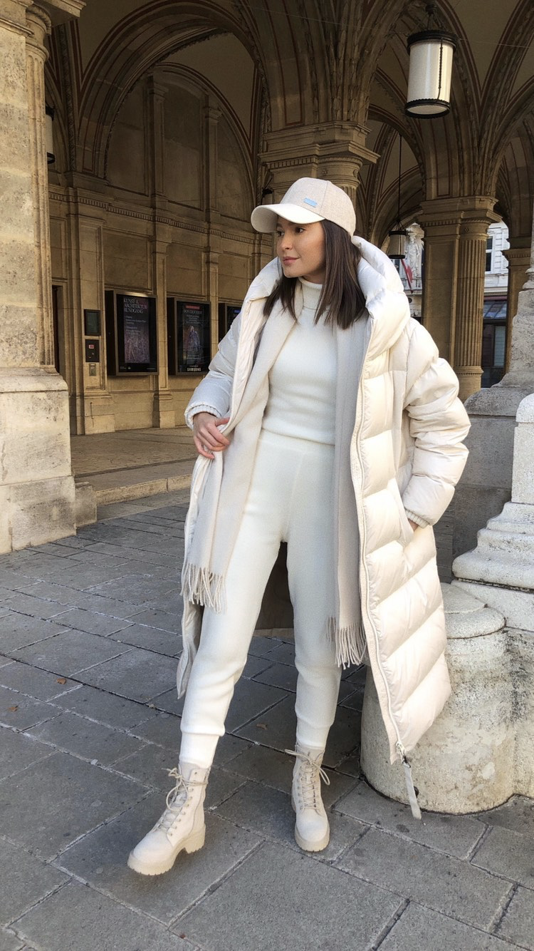 white puffer jacket outfit ideas 0099