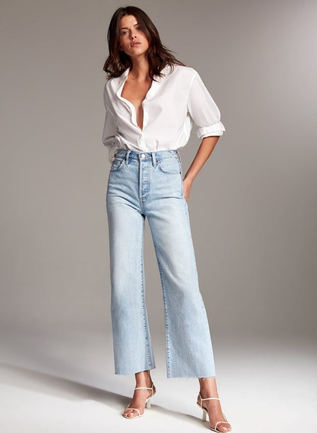 white shirt and jeans outfit ideas 0065