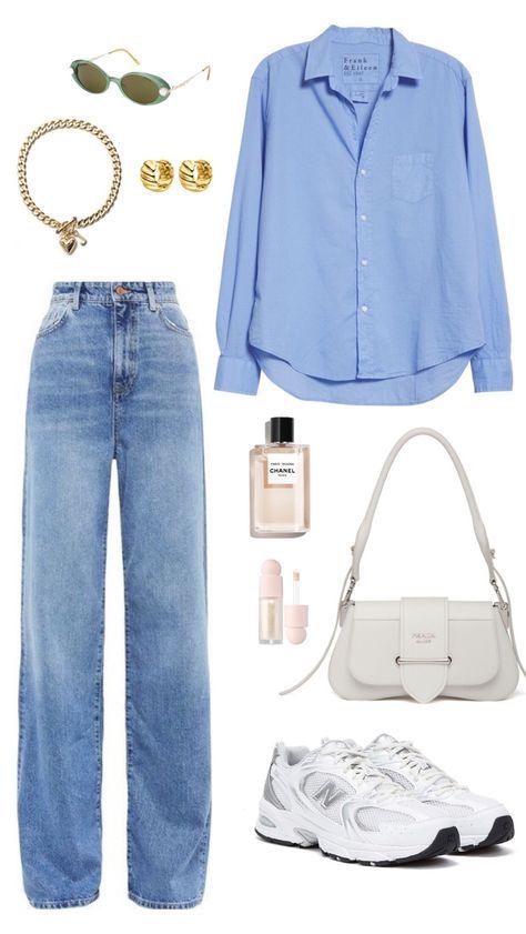 white shirt and jeans outfit ideas 0089