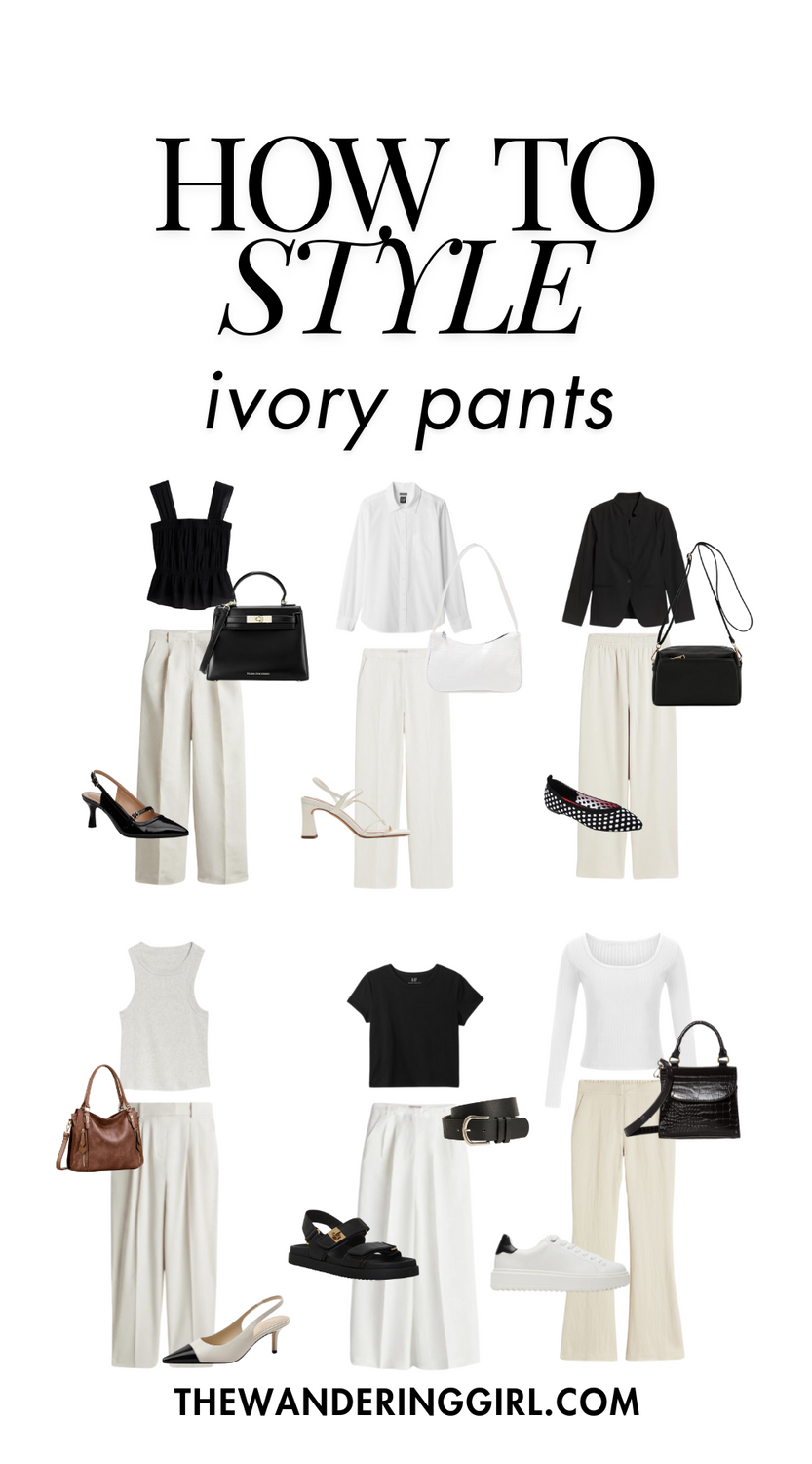 wide leg pant outfit ideas 0072