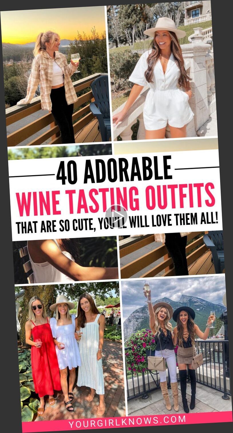 Winery outfit ideas for outdoor events