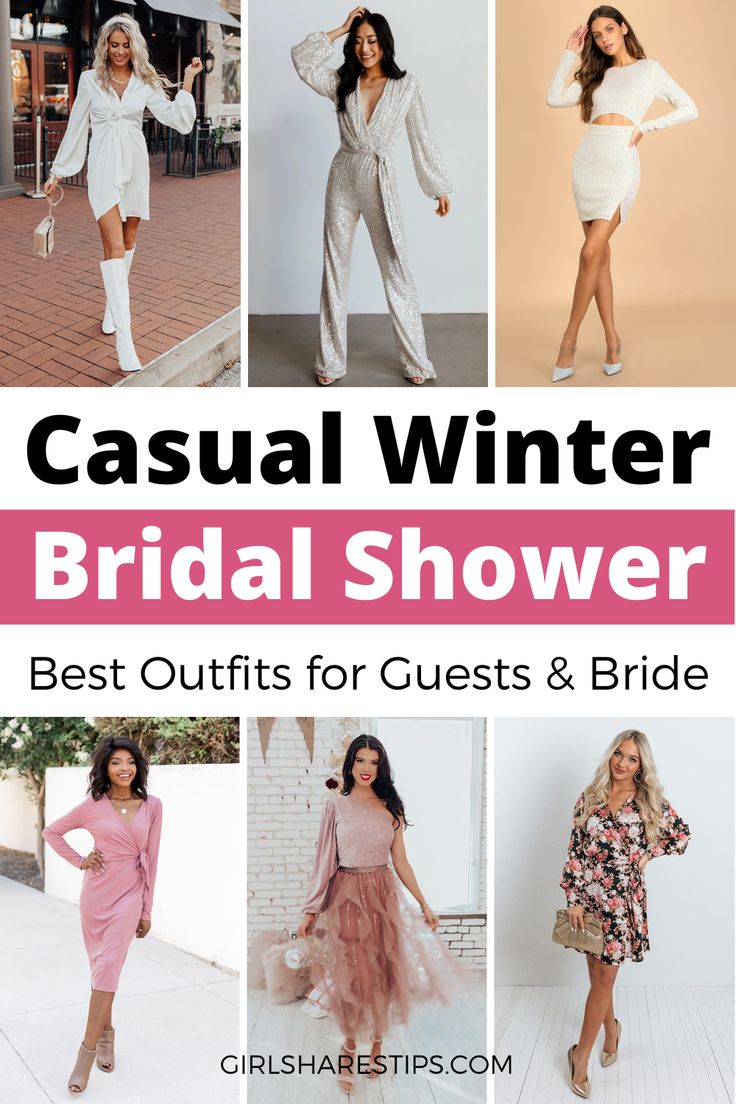 winter bridal shower outfit ideas