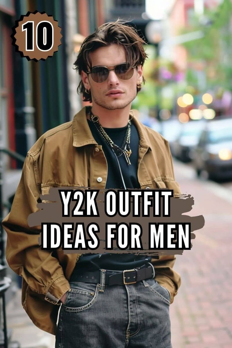 Y2K outfit ideas men 0098