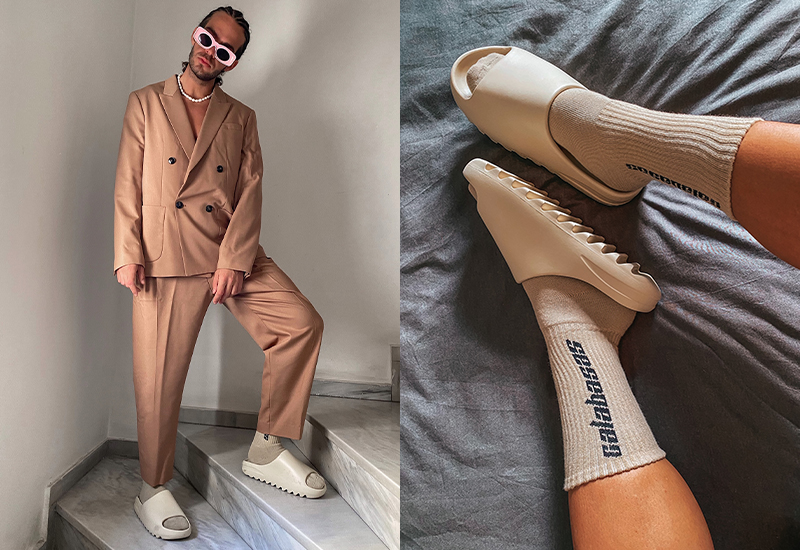 Yeezy slides outfit ideas 0012