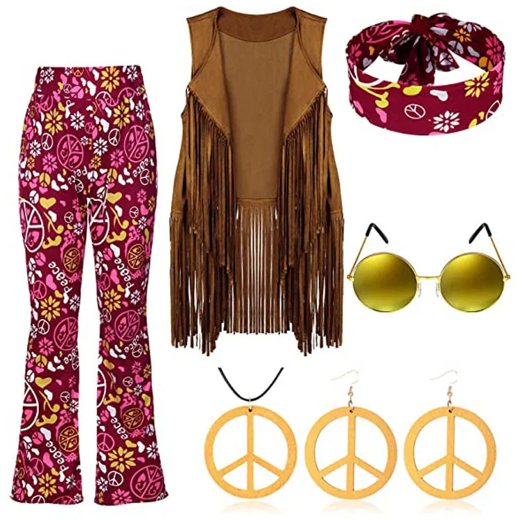 Luxurious 70’s hippie outfit ideas for a free-spirited lifestyle