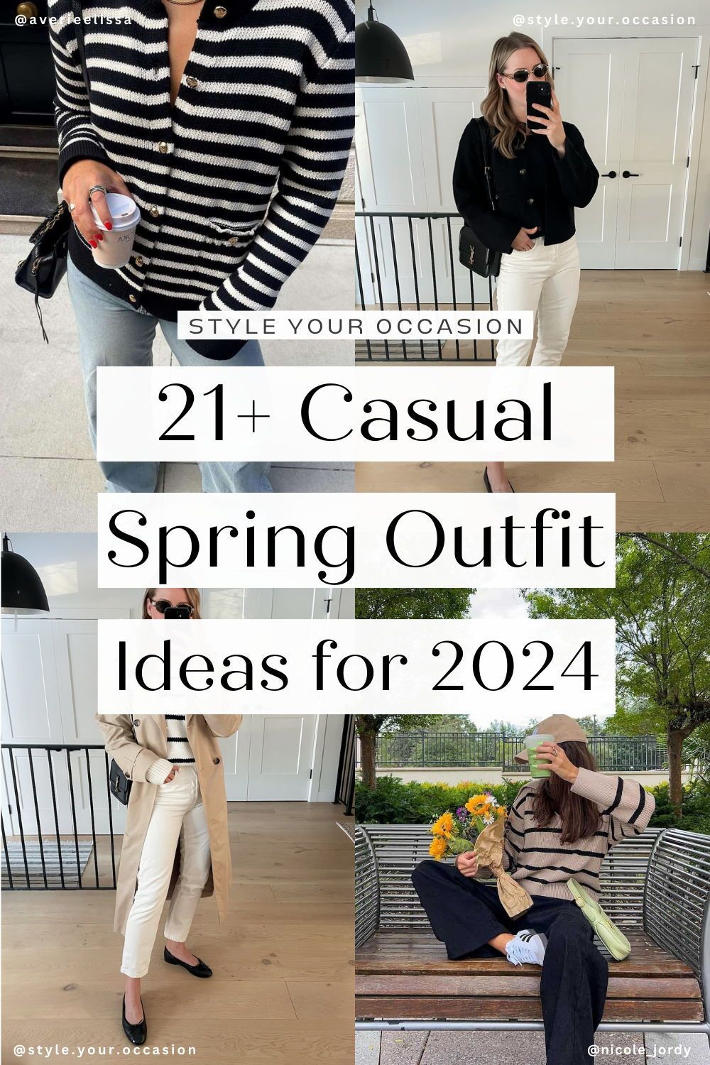 Elegant and trendy april outfit ideas for a stylish spring season