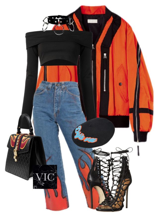 Inspiring black and orange outfit ideas for a bold fashion statement