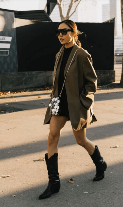 Edgy glitter boots outfit ideas to elevate your fashion game instantly