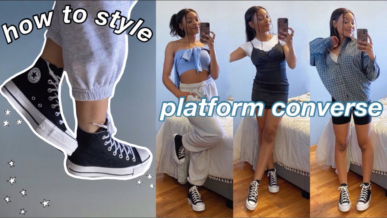 Converse platform outfit ideas for trendy looks and effortless style