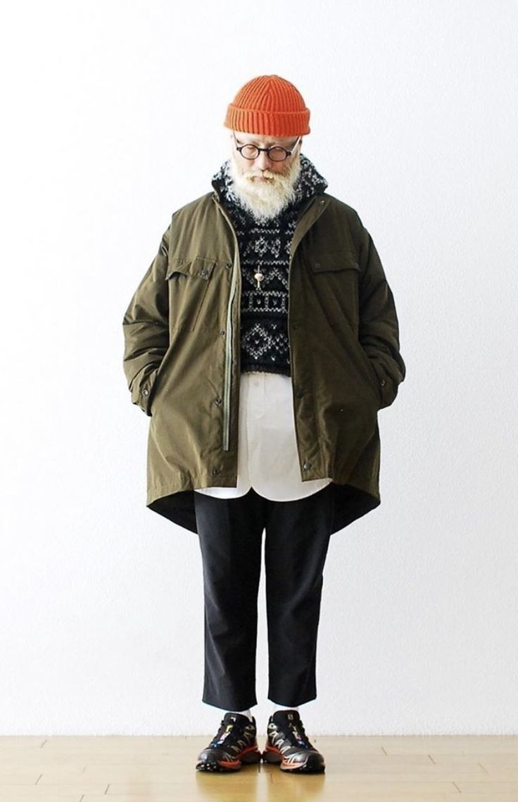 Vibrant old man outfit ideas for a stylish yet comfortable look