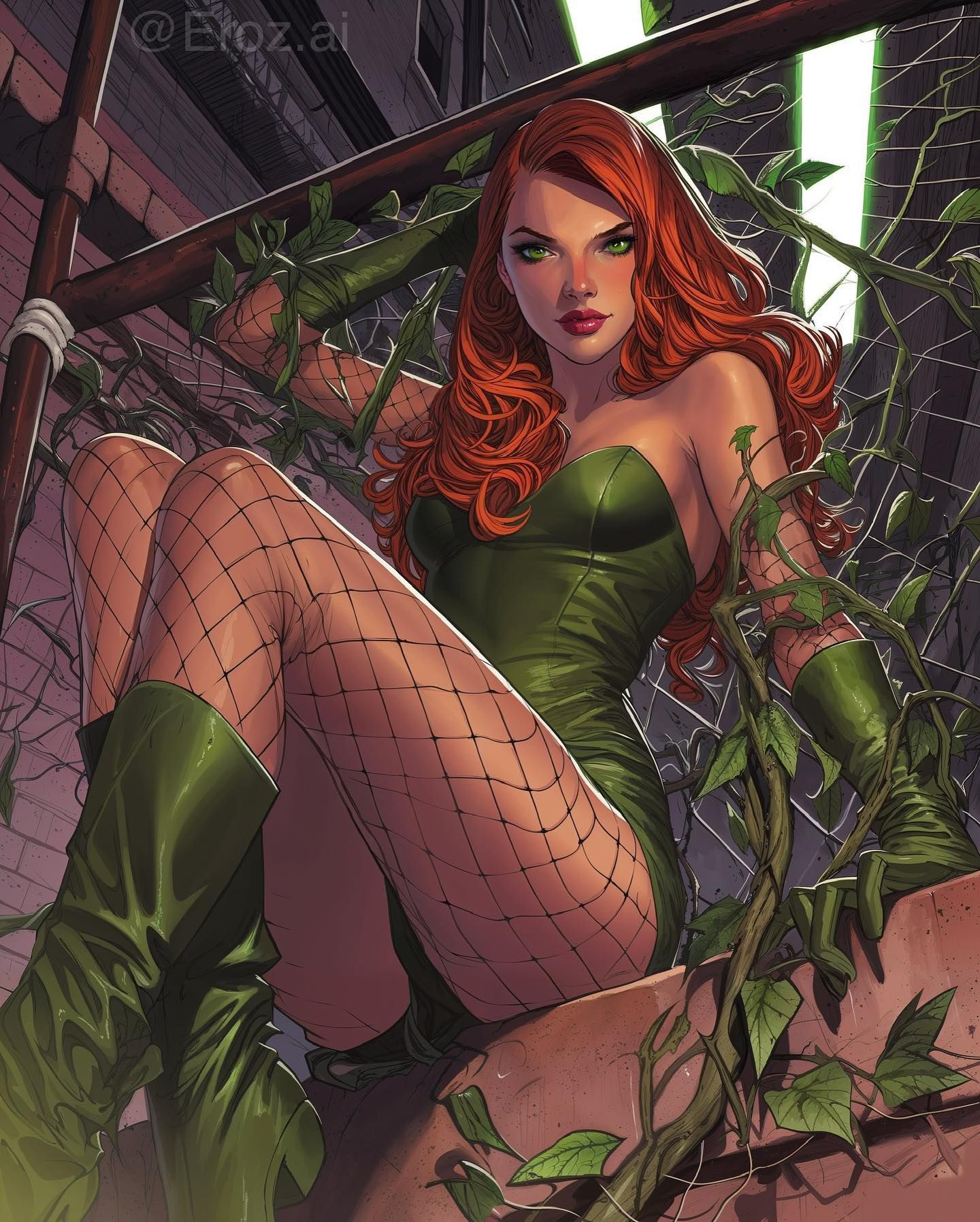 Top Poison Ivy outfit ideas for an enchanting and vibrant look