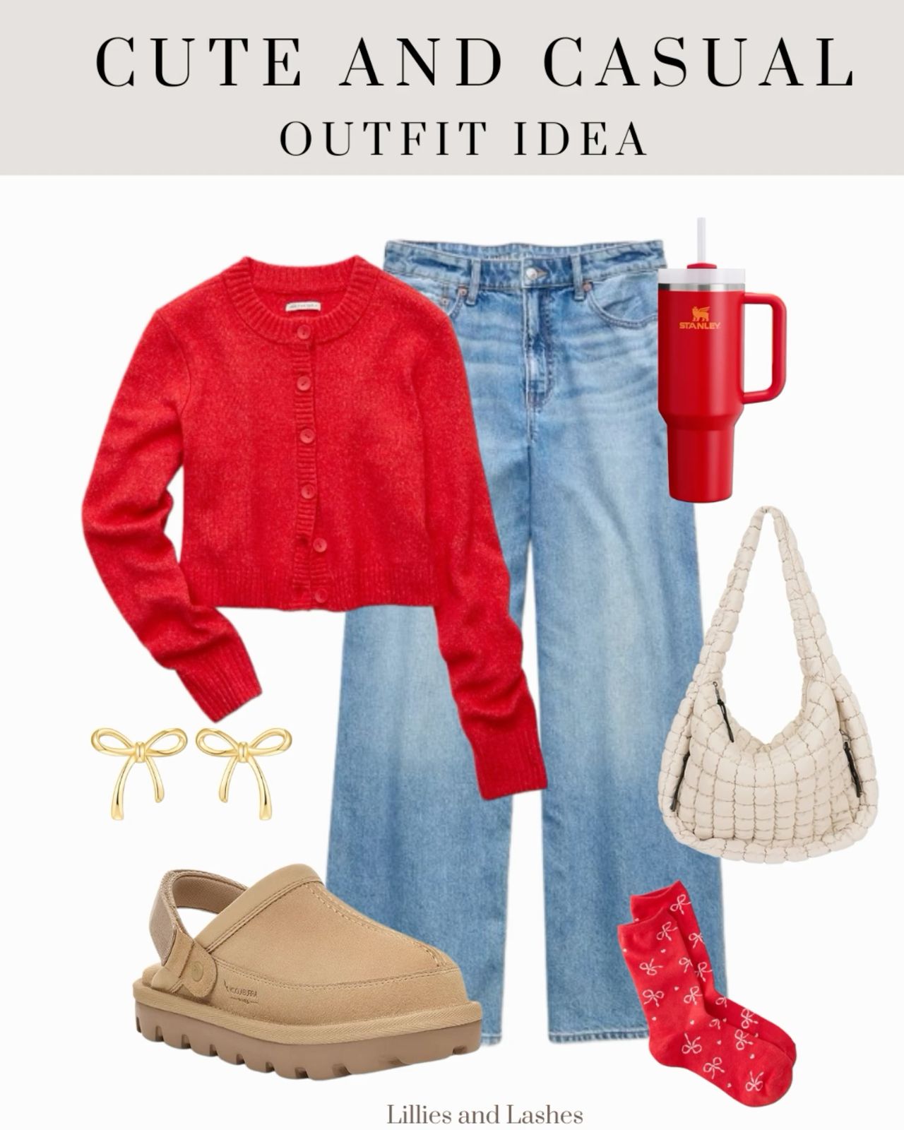 Contemporary red uggs outfit ideas for a stylish winter look