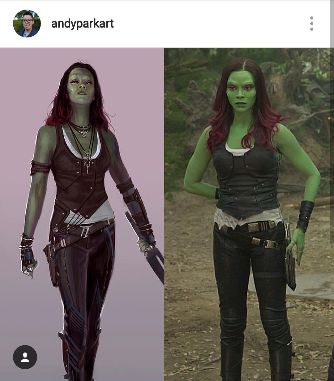 Gamora outfit ideas that blend modern trends with cosmic style creativity