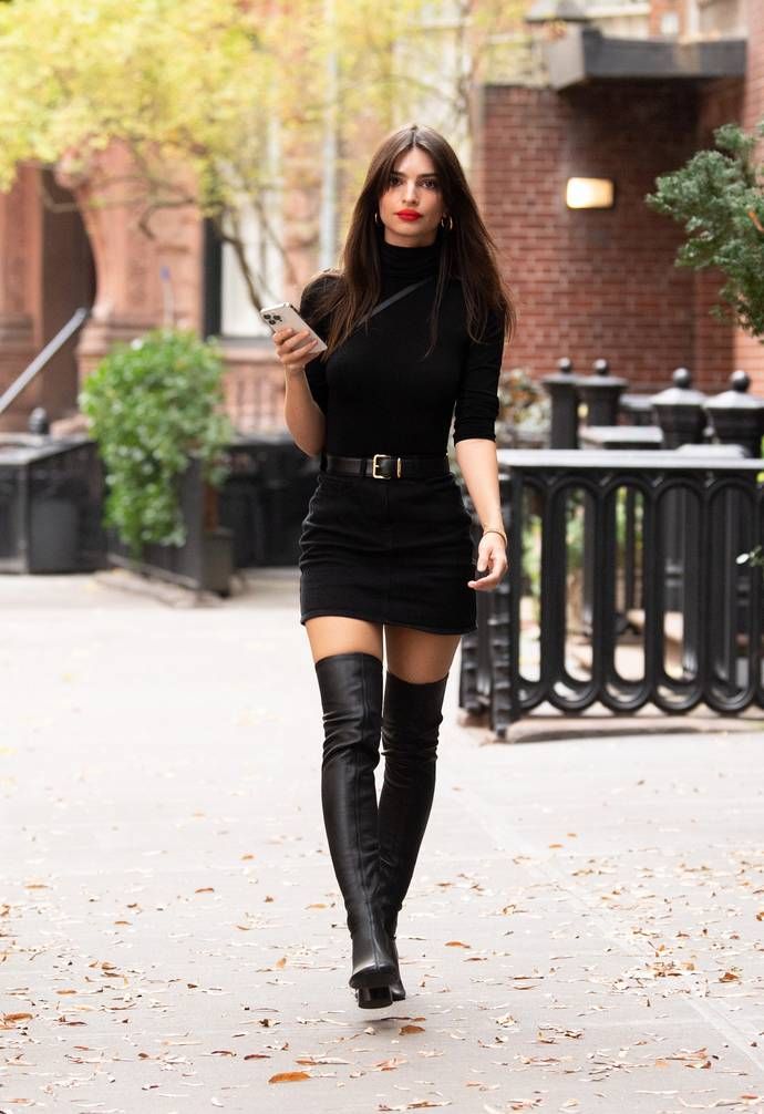 Sophisticated thigh high boots outfit ideas for chic and stylish looks